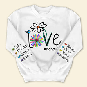 Love Nana Life Flower - Personalized Sweatshirt - Gift For Grandma 5_69d22116-4dc3-44ae-aee5-e54e9bad8279.jpg?v=1698220240