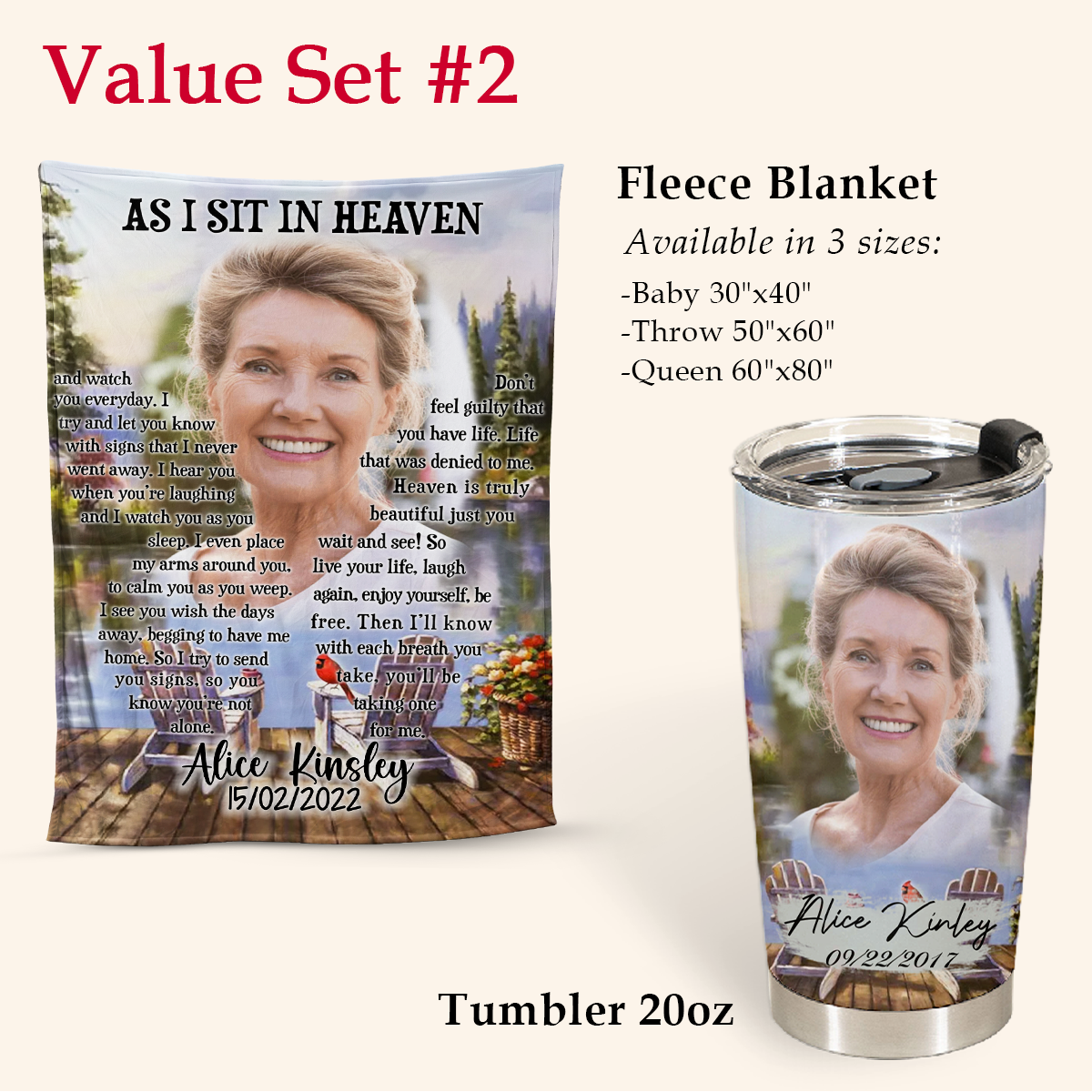 In Memory Of Gifts - As I Sit In Heaven Cardinal Bird - Personalized Coffee Tumbler