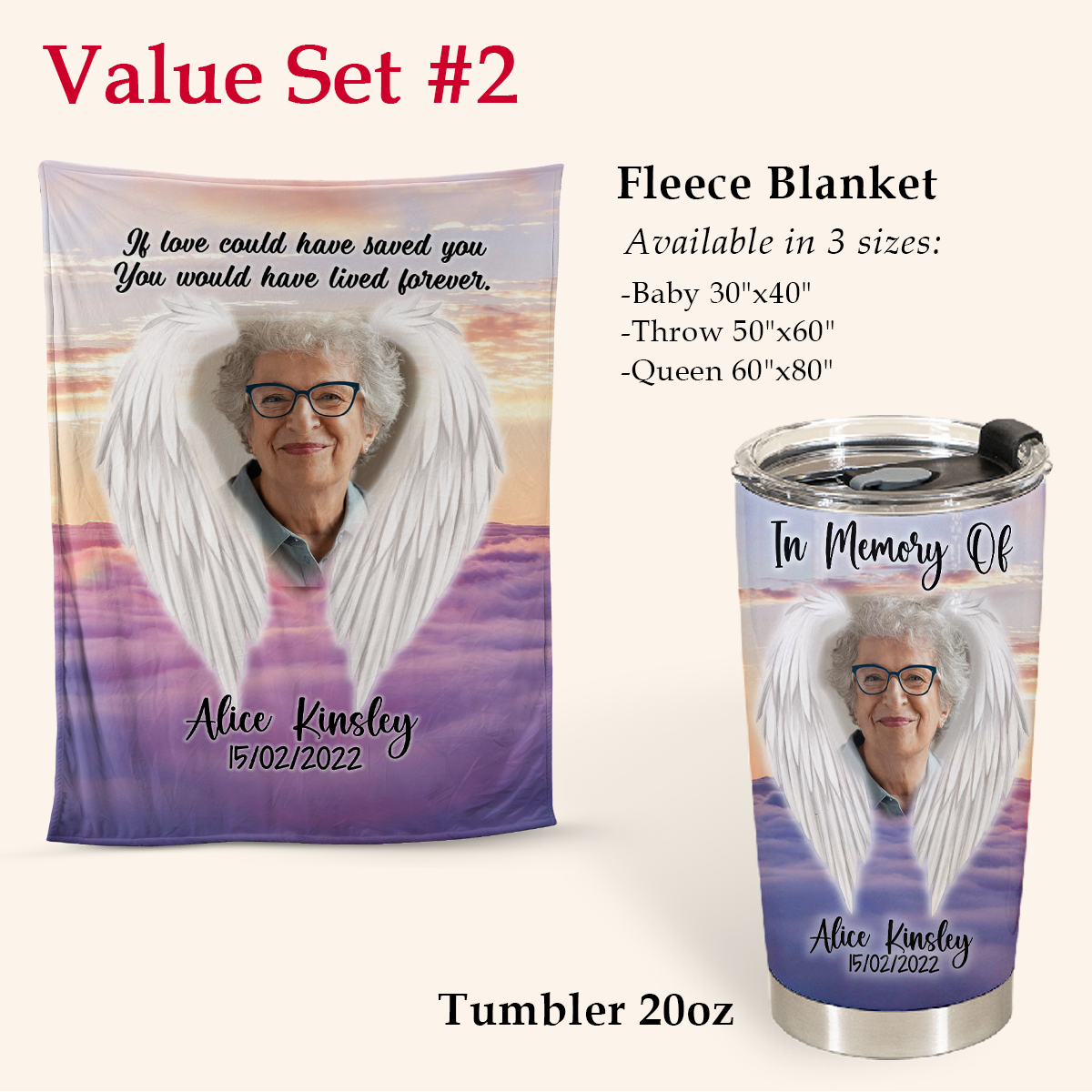 Memories Gift - If Love Could Have Saved You - Tumbler Cups Personalized