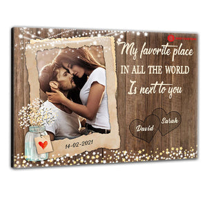 My Favorite Place In All The World Is Next To You - Personalized Photo Poster & Canvas - Gift For Couple 61_1_7a65611d-ee7c-4321-9bd1-3ec870cbb6fb.jpg?v=1644983291