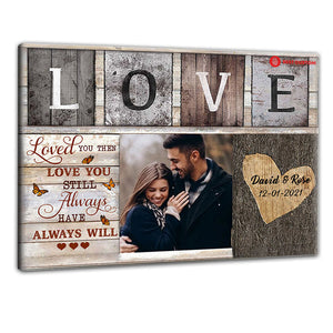 Loved You Then Love You Still Always Have Always Will - Personalized Photo Poster & Canvas - Gift For Couple 68_1_0472d645-6b28-4902-9829-e5cd2bdb3fa1.jpg?v=1644983322