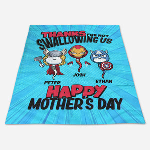 Multiverse Thanks For Not Swallowing - Personalized Blanket - Mother's Day, Funny, Birthday Gift For Mom, Wife 6_0c36559b-639b-4685-97fa-ab5c8224e282.jpg?v=1683693413