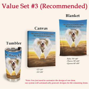 Dog Memorial Blanket - When Someone You Love Becomes A Memory - Memorial Ideas For Loss Of Dog
