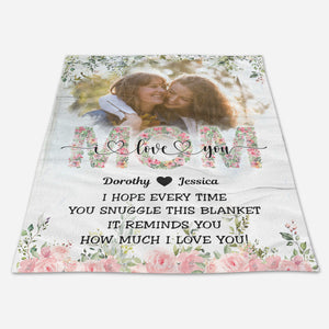 Snuggle This Blanket - It Reminds How Much We Love You - Personalized Blanket - Birthday, Mother's Day Gift For Mom, Mother, Mama 6_e8f3bdba-a8ef-4b4b-af1a-68221864665f.jpg?v=1677213024