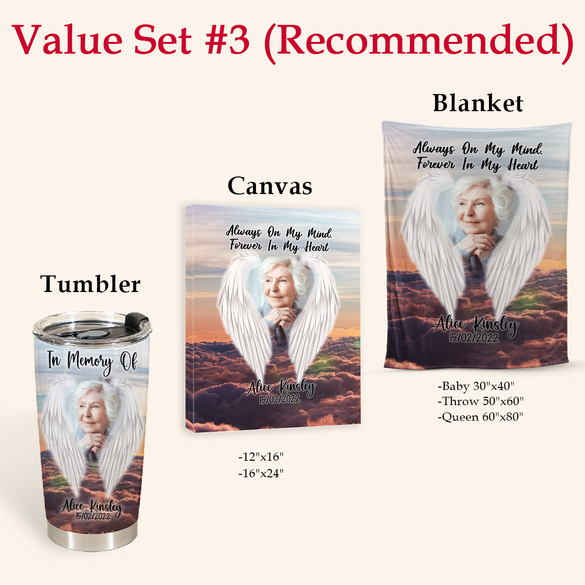 In Memory Of Gift - Forver In My Heart - Best Personalized Coffee Tumbler