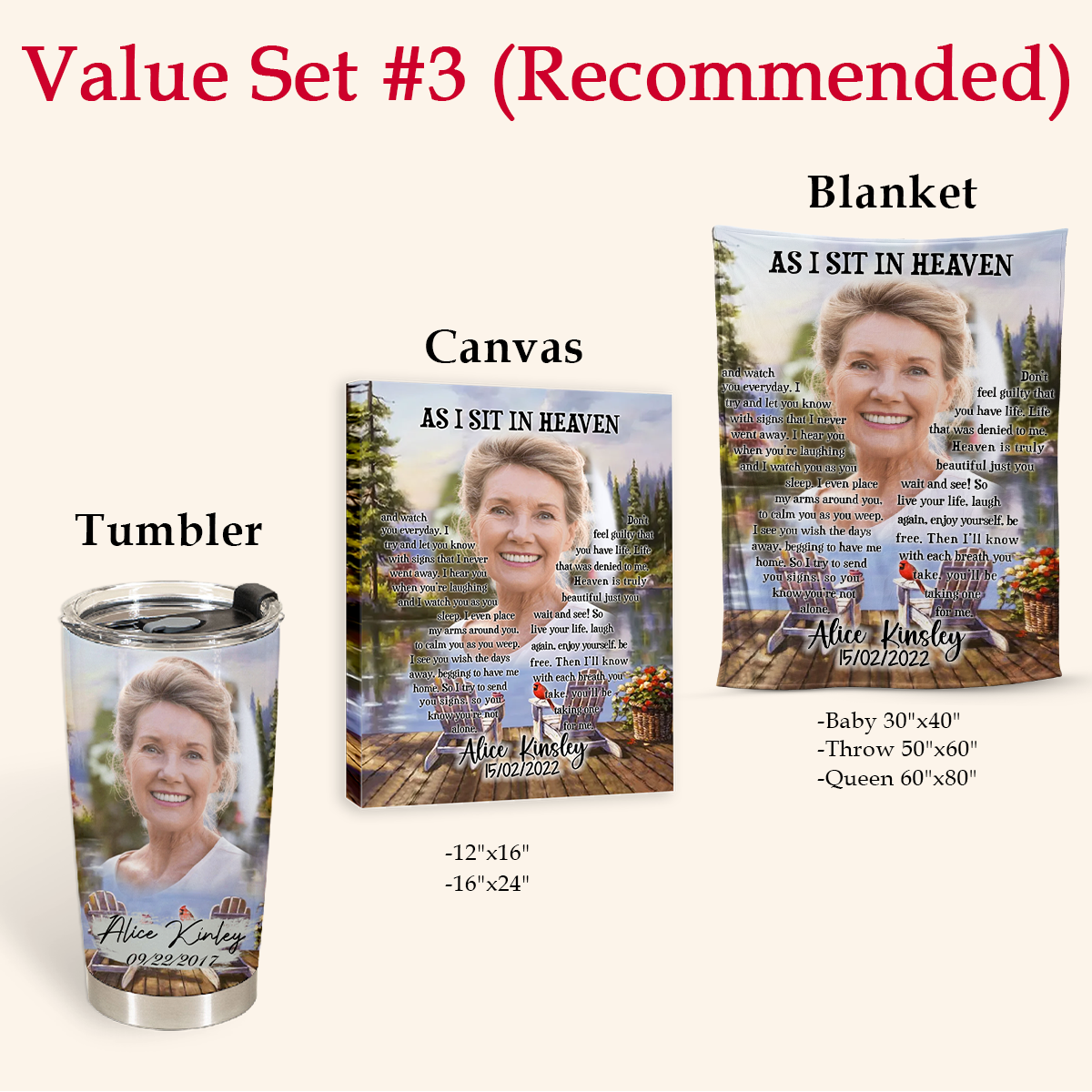 In Memory Of Gifts - As I Sit In Heaven Cardinal Bird - Personalized Coffee Tumbler