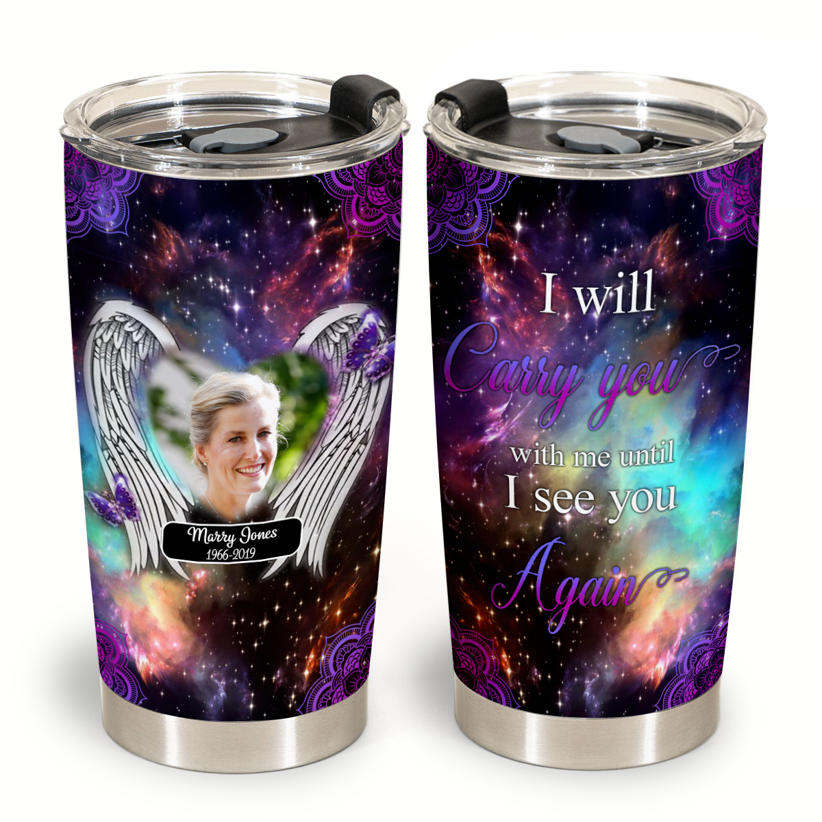 Until I See You Again Personalized Photo Blanket Memorial