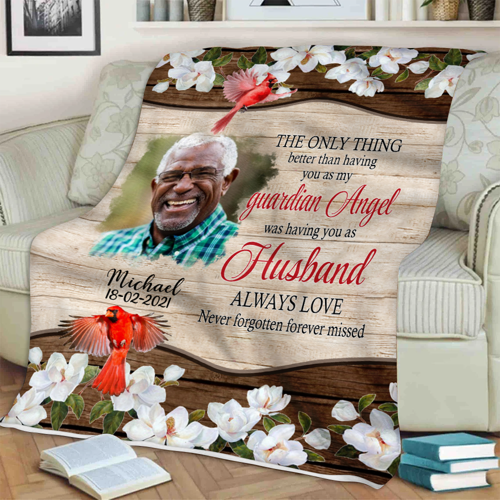 My Guardian Angel - Personalized Photo Tumbler - Memorial