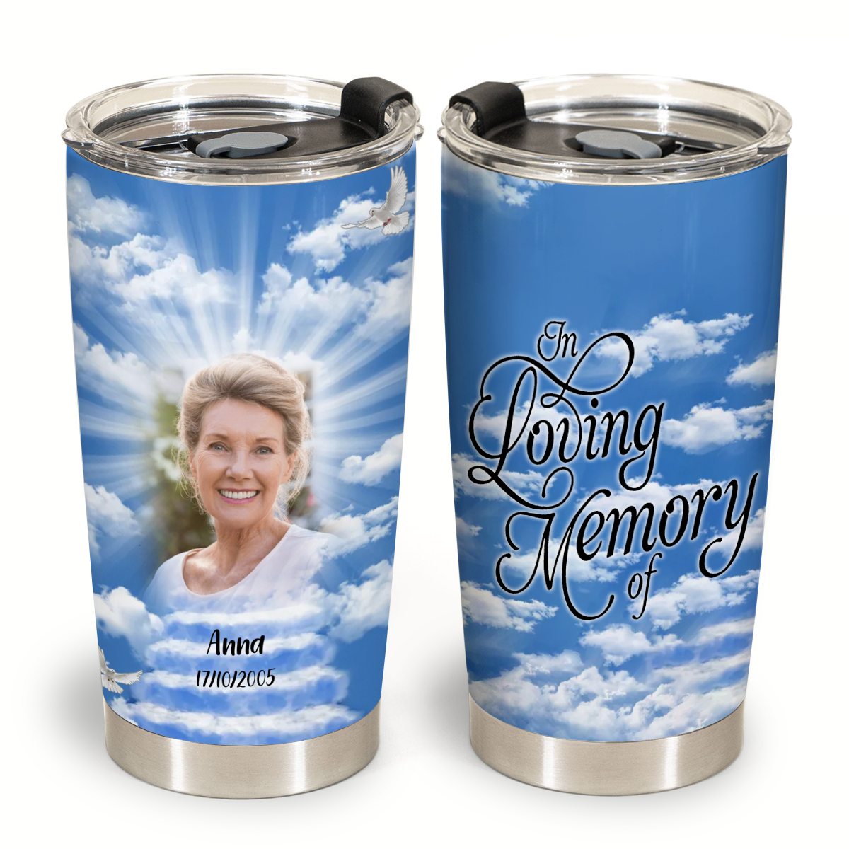 I Will Miss You Custom Photo Canvas Memorial