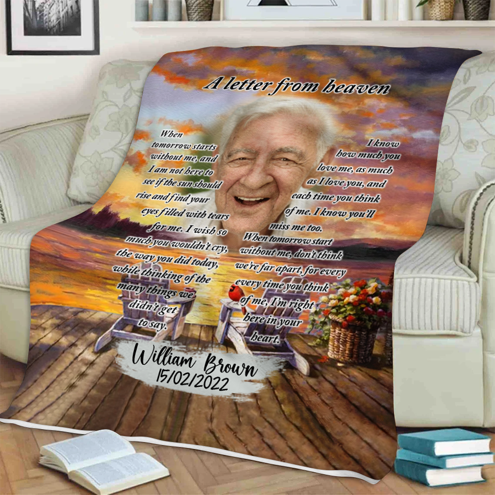 Memorial Gift - A Letter From Heaven Cardinal Bird - Personalized Insulated Tumbler