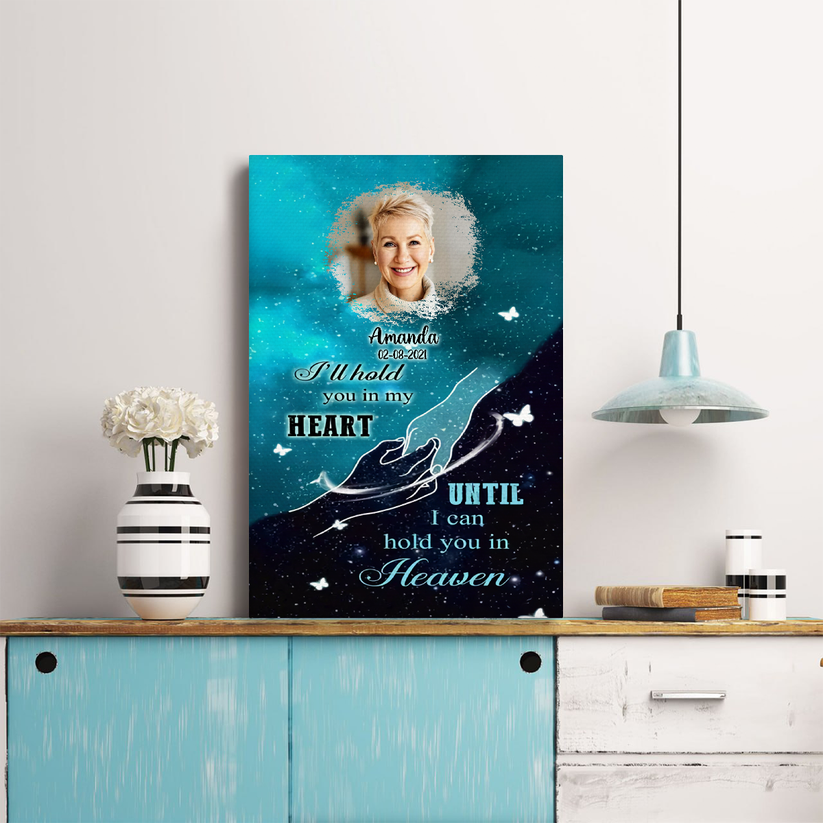 I'll Hold You In My Heart Personalized Tumbler Memorial