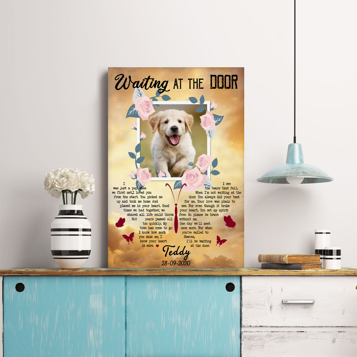 Dog Remembrance Blanket - You Set My Spirit Free - Dog Memorial Gifts For Men