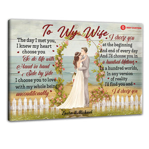 I Knew My Heart Choose You - Personalized Poster & Canvas - Gift For Wife 90_1_af8ba2b1-33d8-4fc7-b2fc-1a0708a54b88.jpg?v=1644983306