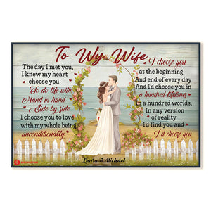 I Knew My Heart Choose You - Personalized Poster & Canvas - Gift For Wife 90_2_d48d7865-fe84-49e5-9040-33a049915c11.jpg?v=1644983306