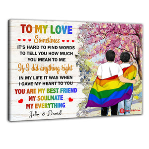 You Are My Everything, LGBT - Personalized Poster & Canvas - Gift For Couple 93_1_3ba3e9f3-2d0b-42e6-b48d-0718c4aa1739.jpg?v=1644983312