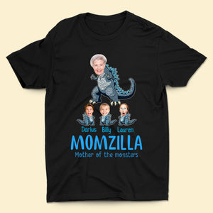 Customised Photo T Shirt - Momzilla - Personal Mother's Day Gifts