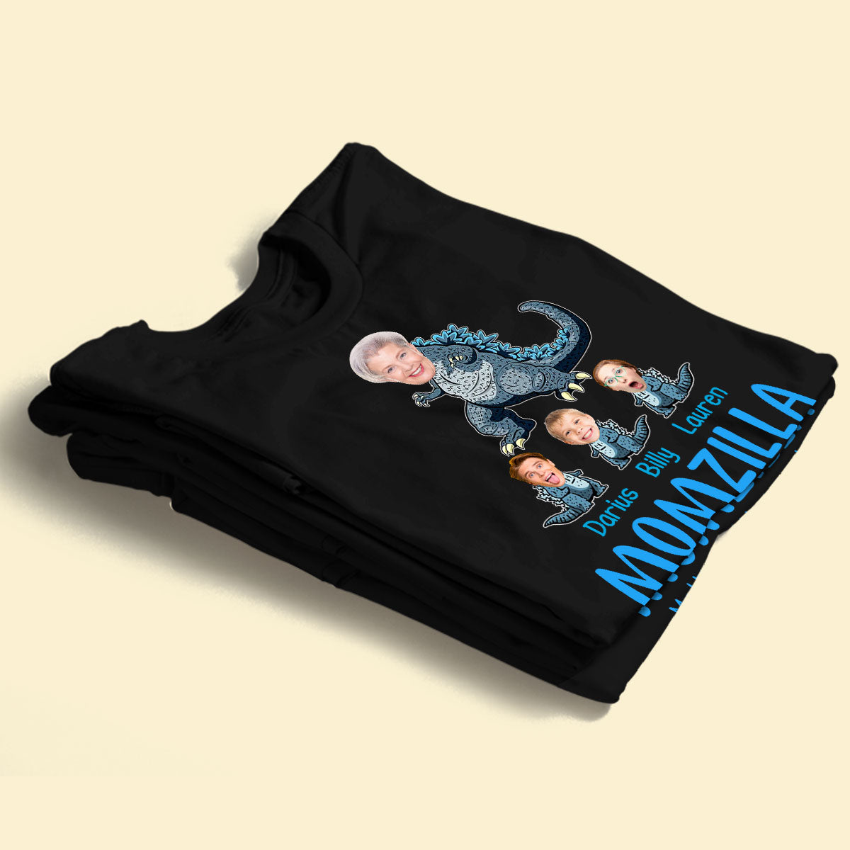Customised Photo T Shirt - Momzilla - Personal Mother's Day Gifts