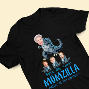 Customised Photo T Shirt - Momzilla - Personal Mother's Day Gifts