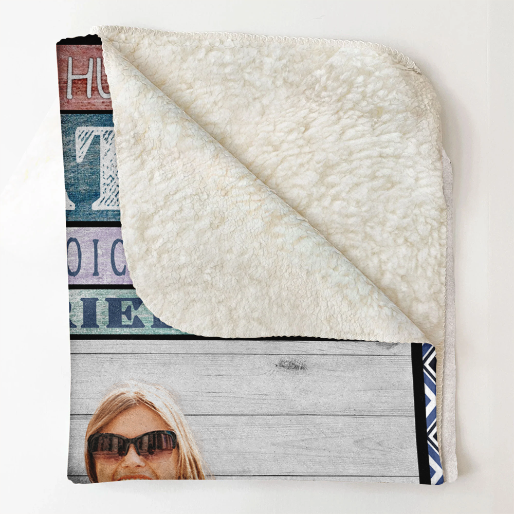 Gift For Husband Blanket, To Husband Your Last Everything Fleece Blanket Live Preview