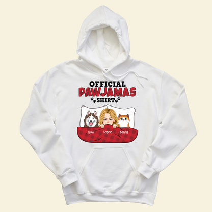 Official Pawjama - Personalized Shirt - Mother's Day, Loving, Birthday Gift For Dog Mom, Pet Lover