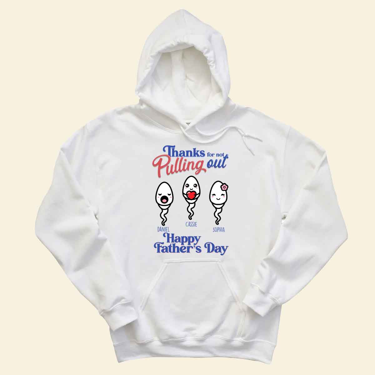 Thank For Not Pulling Out - Personalized Apparel - Gift For Dad, Father's Day Gift Banner-2_1f5f409e-6037-43a6-8acb-391c66706f5e.jpg?v=1690860496