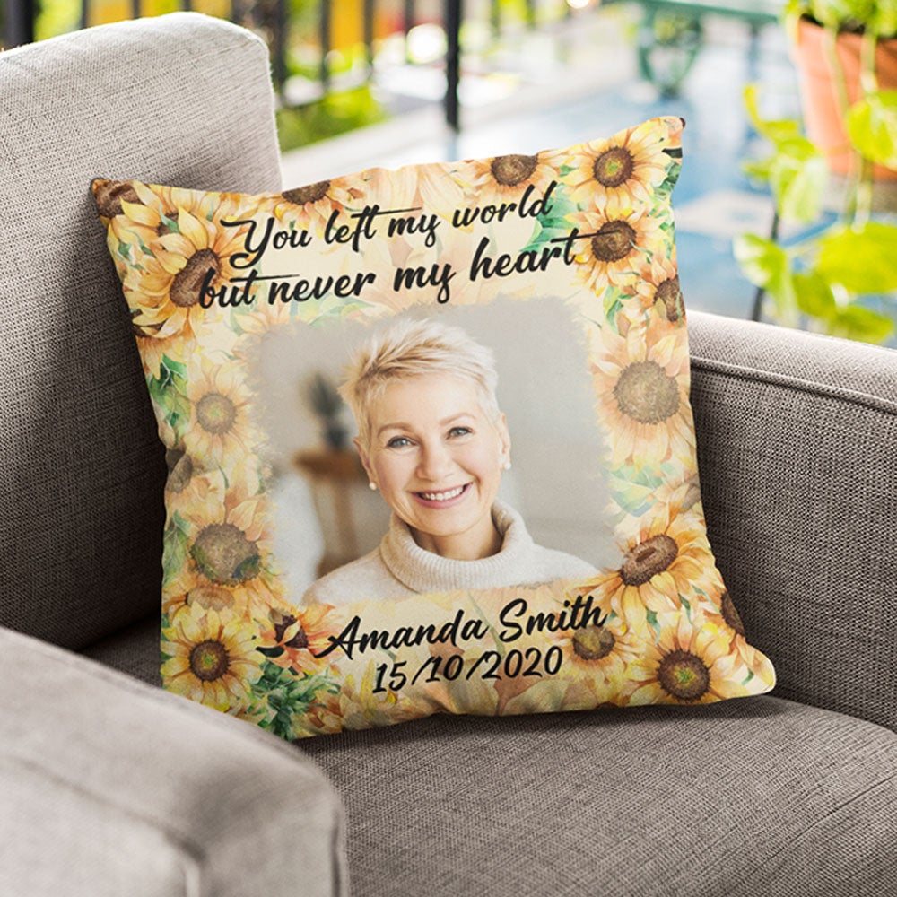 Memorial Floral Heaven You Left My World But Never My Heart Memorial Upload Photo Personalized Pillow Banner-GG_e4990035-8d1a-4c69-912c-3f3d7fe84988.jpg?v=1643188932