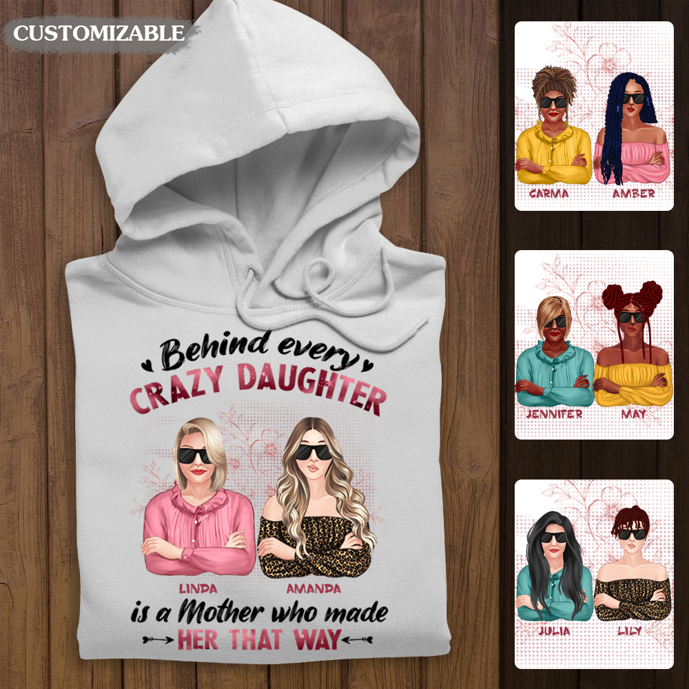 Cool Mom Daughter Behind Every Crazy Daughter Personalized Apparel Banner-Hoodie-FB_0d7968be-4835-4fee-9f92-d32e99a6191d.png?v=1633754890