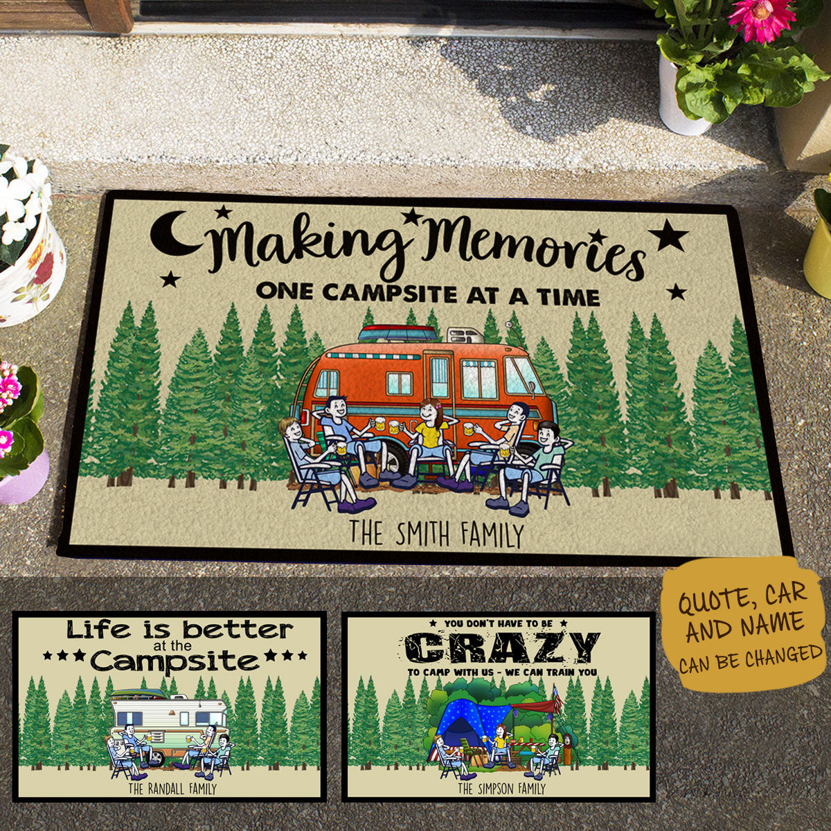 Making Memories At A Time Colorful Vans Personalized Doormat Banner-doormat_763eced9-aca8-4b39-b3e9-dfb80e350374.jpg?v=1625454115