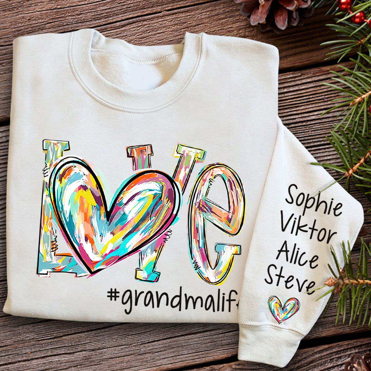 Love Colorful Heart Nana Life - Personalized Sweatshirt - Birthday Gift For Grandma Banner-gg_79b8e697-8496-4673-8b03-3b4153afeac8.jpg?v=1698138827