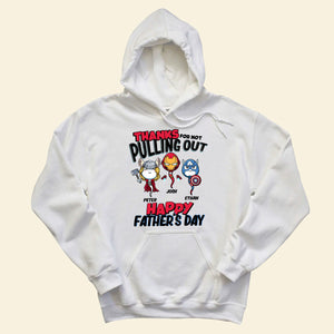 Multiverse Thank For Not Pulling Out - Personalized Shirt - Gift For Father, Husband Banner1_55221487-0e6b-495b-b231-35de28e500ff.jpg?v=1682137292
