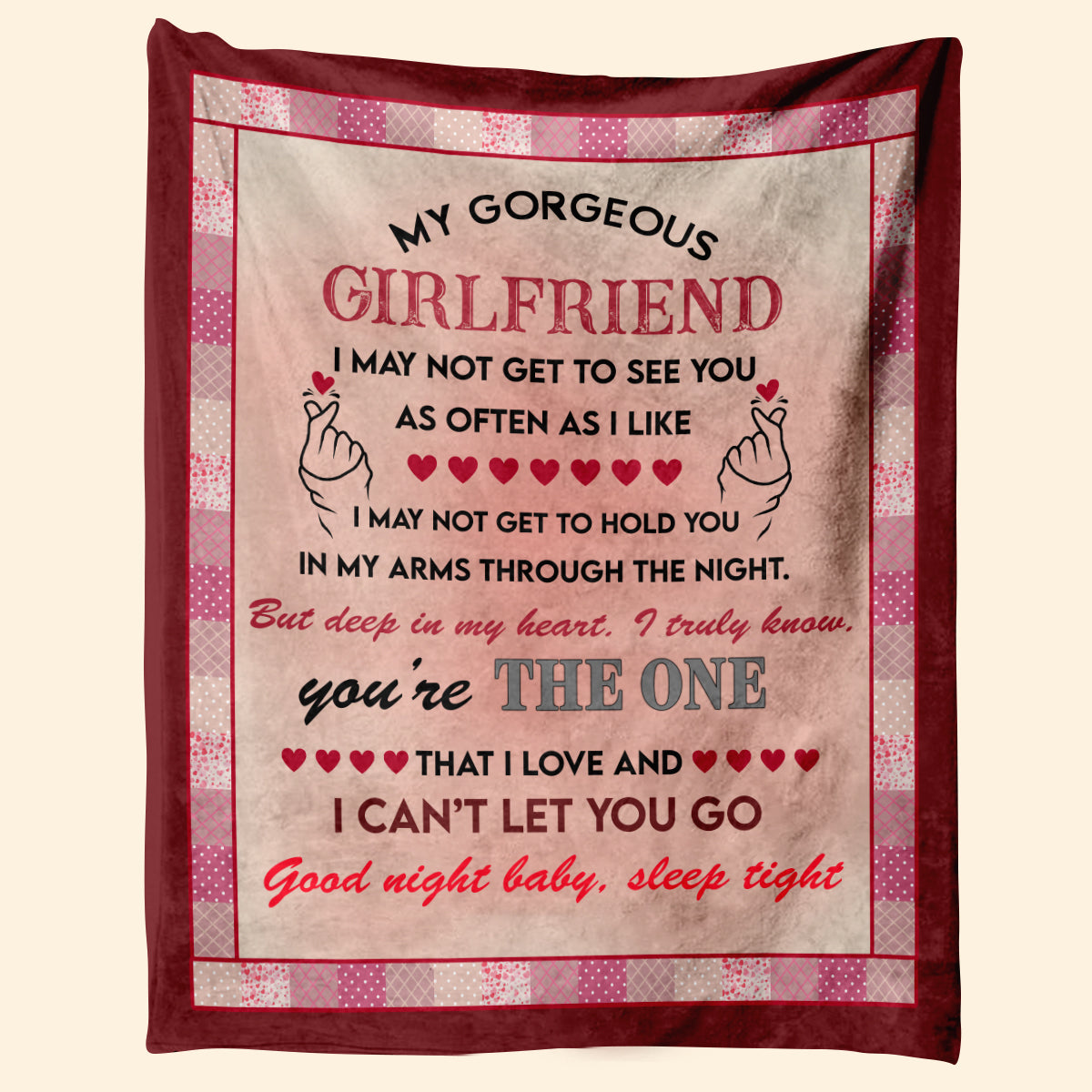 Best Valentine Gift For Girlfriend, I May Not Get To See You As Often As I Like. Gift For Girlfriend Family Home Decor Bedding Couch Sofa Soft And Comfy Cozy