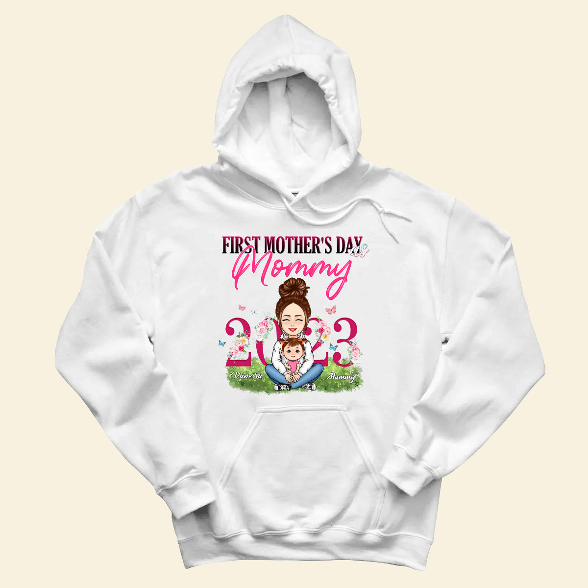 First Mother s Day 2023 - Personalized Apparel - Gift For New Mom, Expecting Mom, Mother's Day
