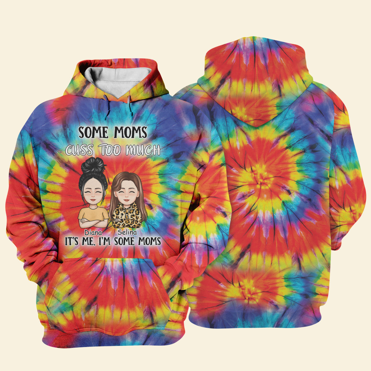 Some Moms Cuss To Much - Personalized 3D All Over Print Shirt - Gift For Mother, Mommy, Mum, Mother's Day