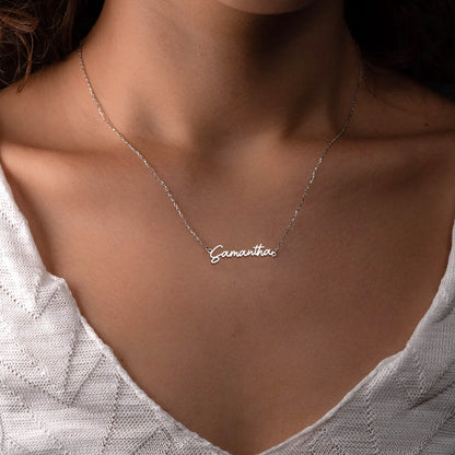 Custom Name Necklace Perfect Gift for Her, Custom Gift For Mom, Sister, Bestie, Baby, Birthday Gift, Graduation, Wedding, Engagement Gift
