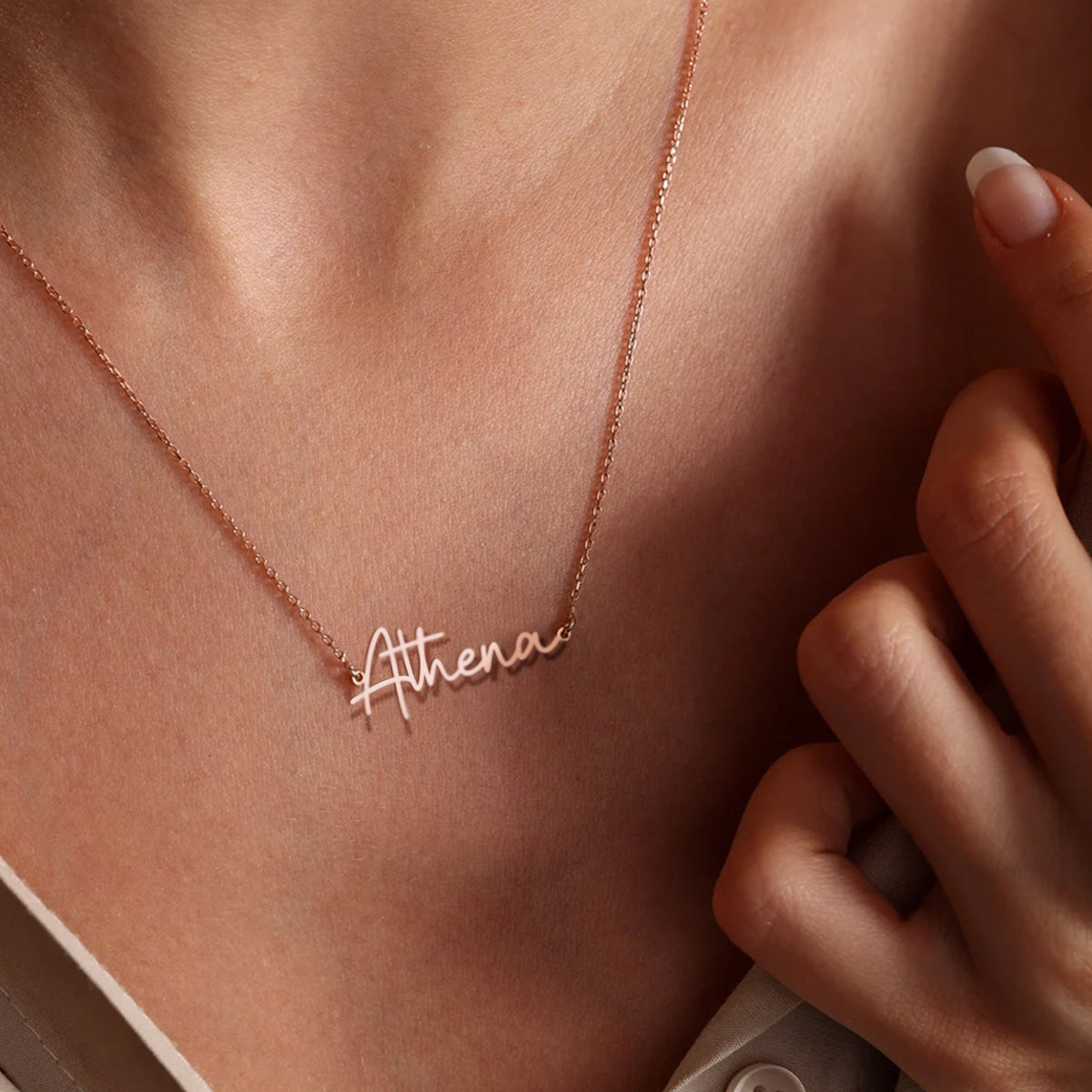 Custom Name Necklace Perfect Gift for Her, Custom Gift For Mom, Sister, Bestie, Baby, Birthday Gift, Graduation, Wedding, Engagement Gift