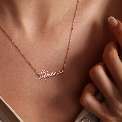 Custom Name Necklace Perfect Gift for Her, Custom Gift For Mom, Sister, Bestie, Baby, Birthday Gift, Graduation, Wedding, Engagement Gift