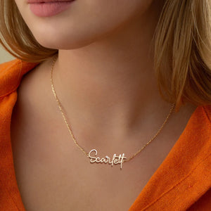 Custom Name Necklace Perfect Gift for Her, Custom Gift For Mom, Sister, Bestie, Baby, Birthday Gift, Graduation, Wedding, Engagement Gift