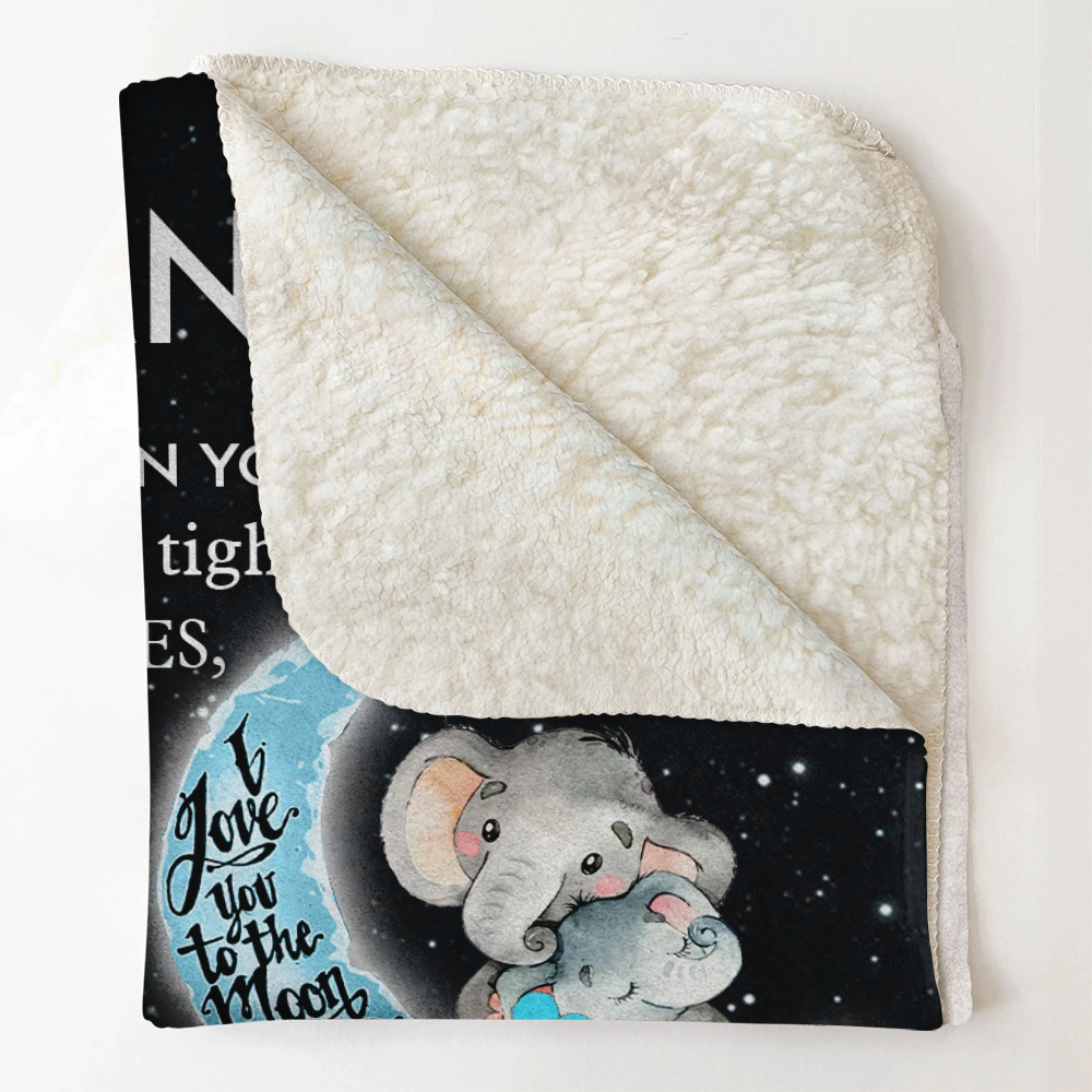 Gift For Grandson Blanket, To My Grandson You'll Always Be My Baby Boy Fleece Blanket Gift For Grandson Birthday Gift Home Decor Bedding Couch Sofa Soft And Comfy Cozy