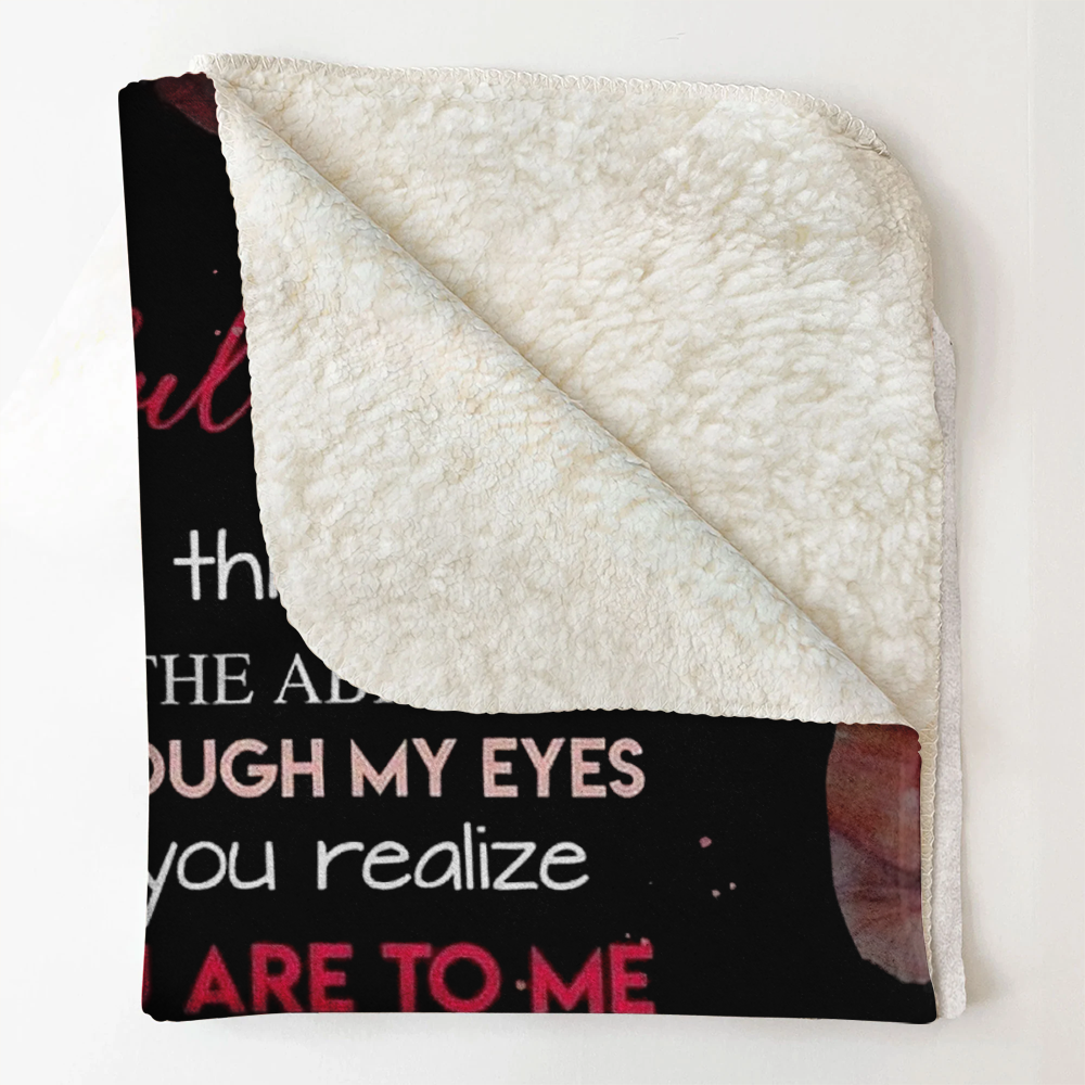Gift For Mother Blanket, To My Mom I'll Love You Forever - Love From Daughter