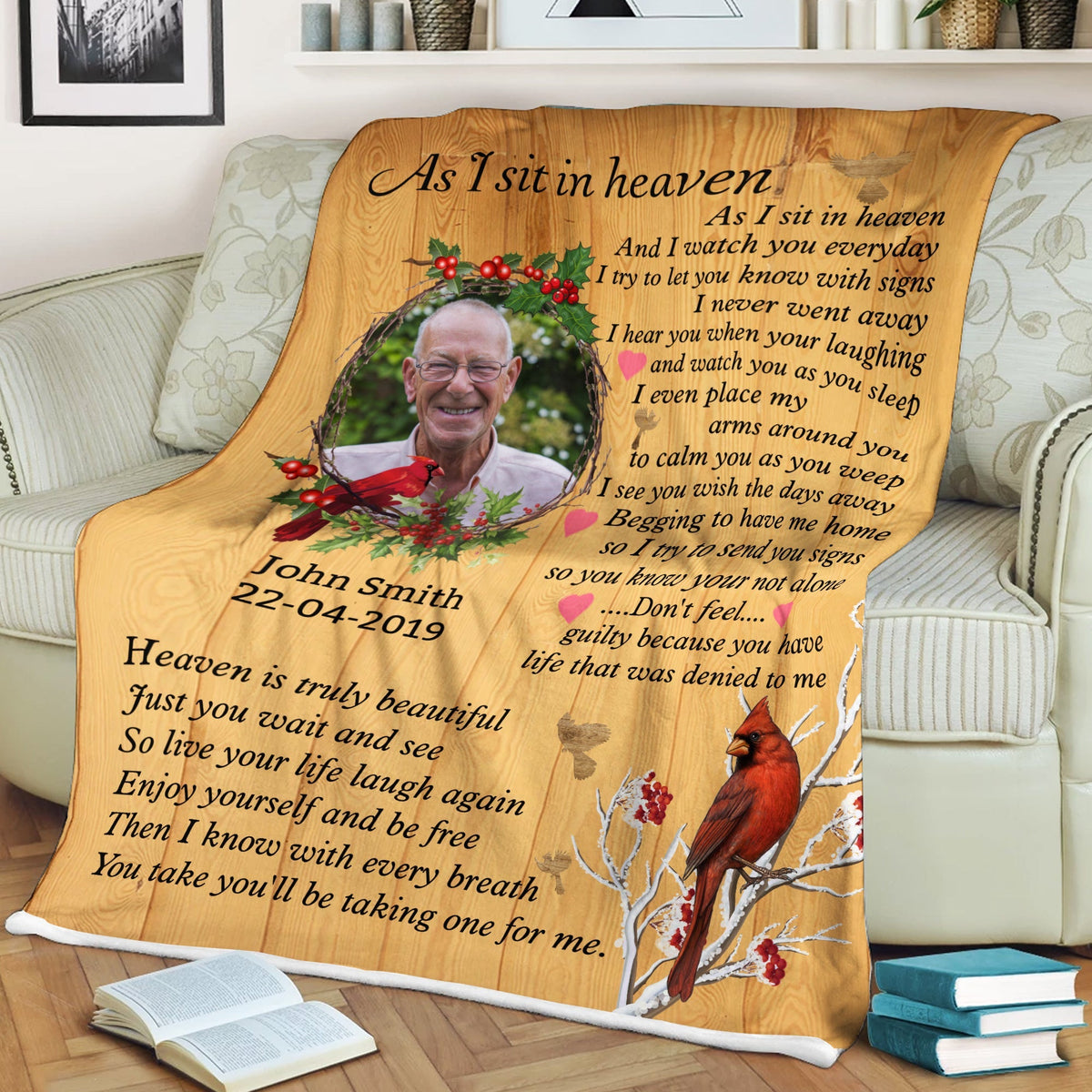 I Watch You Everyday Custom Photo Blanket Memorial BannerBlanket_665f0091-75b2-452b-a5bf-1e01ee223403.jpg?v=1644998258