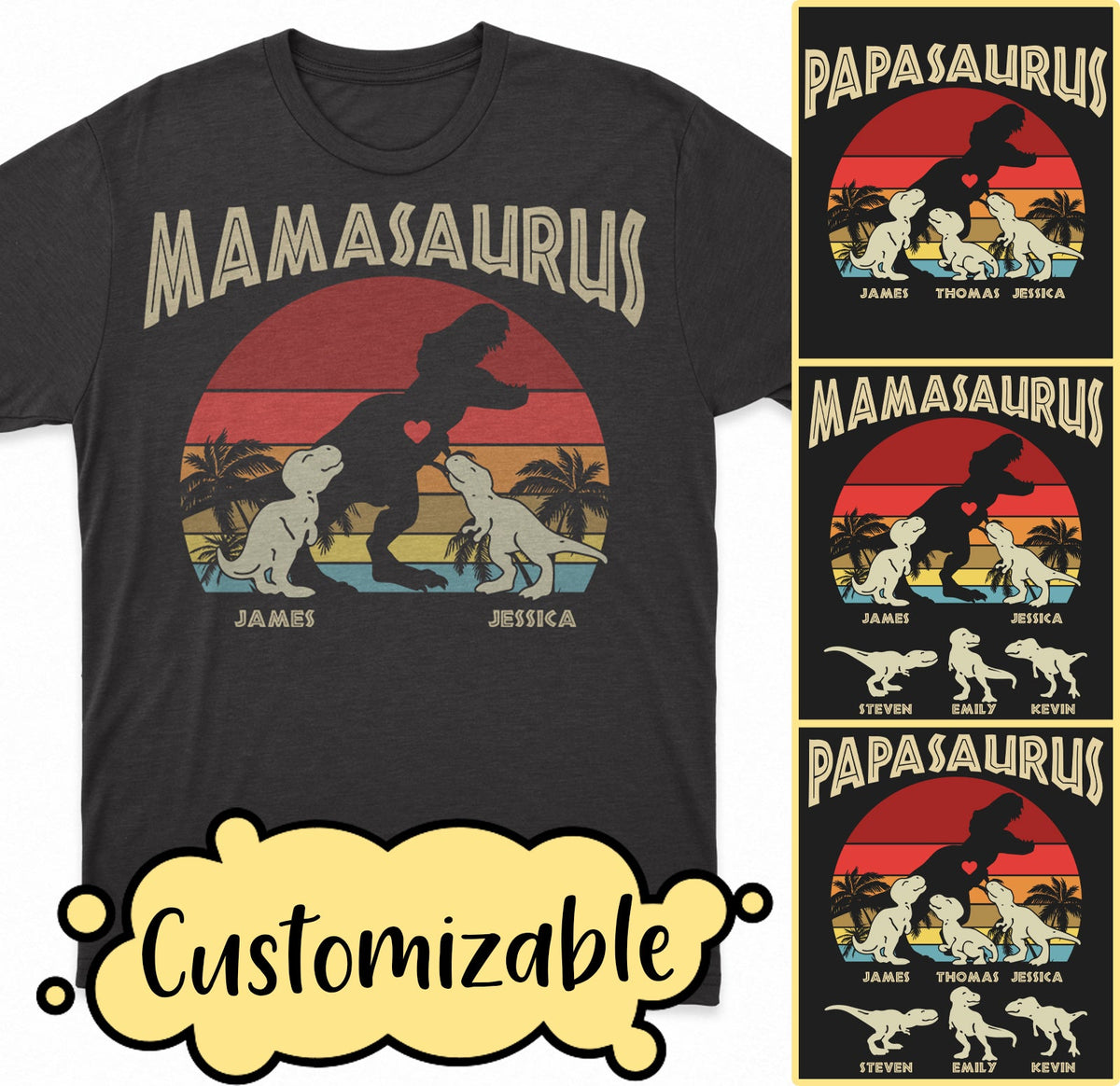 Mama & Papasaurus - Personalized Apparel - Gift For Family  BannerFB_8dcde0f9-c853-499d-980c-2f7ef97ddac8.jpg?v=1644810456