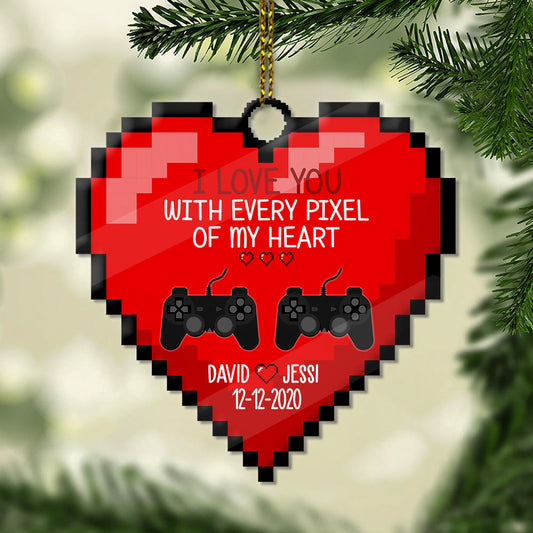 Pixel Heart Gaming Partner For Life Game Controller Couple Christmas Gift New Levels Personalized Custom Shape Ornament BannerGG_73d0de4d-0af5-45b5-9a29-999f53da44ec.jpg?v=1637312620