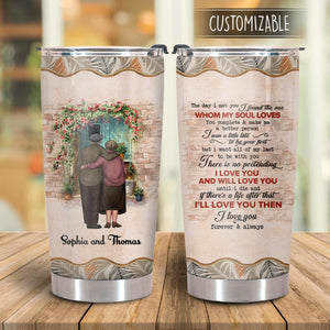 The Day I Met You Personalized Tumbler Gift For Couple