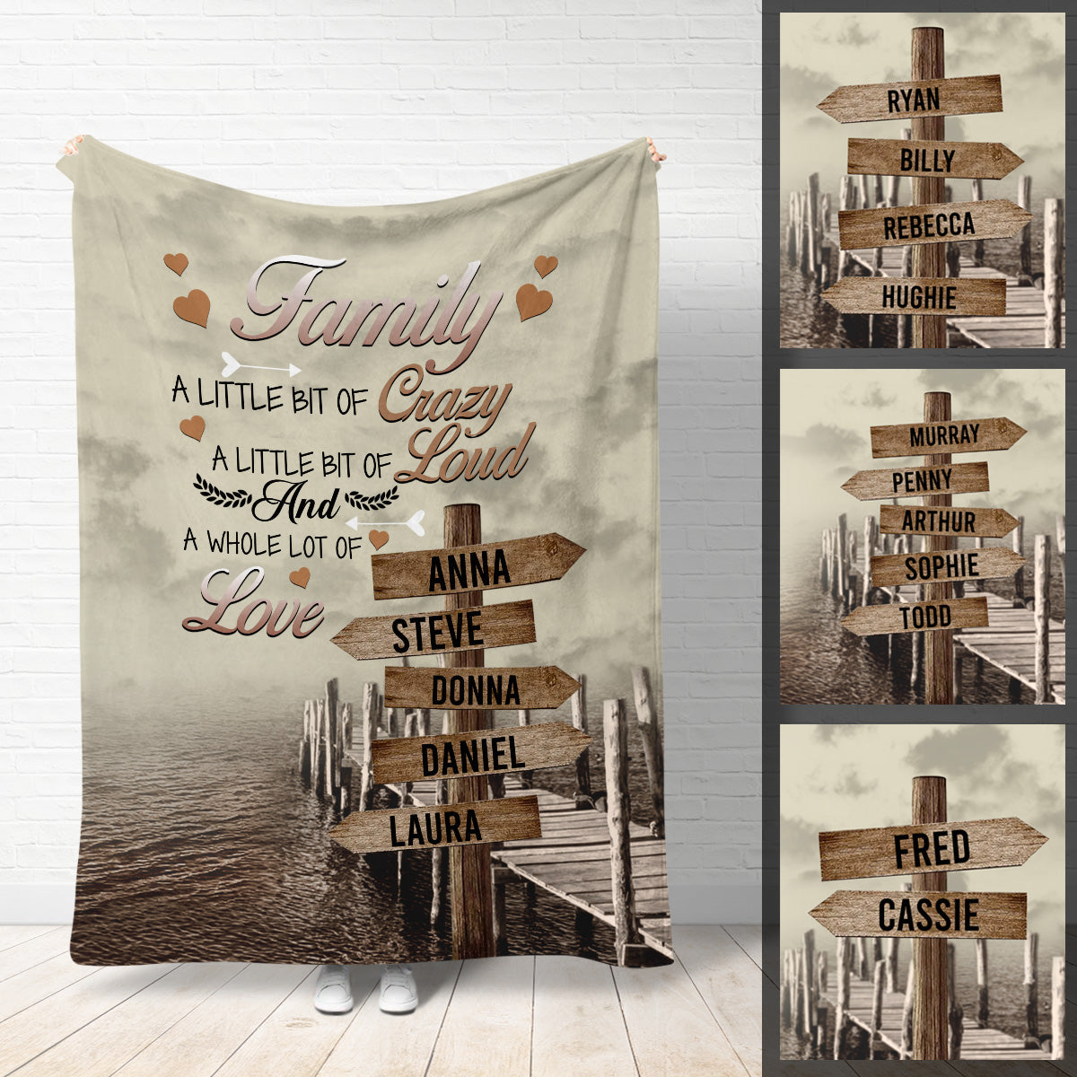 Family Street Sign Custom Name A Little Bit Of Crazy Personalized Blanket Gift For Family Bannergg_5c69b315-39fb-464e-9cd3-544157f00b38.jpg?v=1663732069
