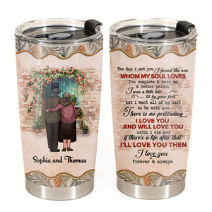 The Day I Met You Personalized Tumbler Gift For Couple