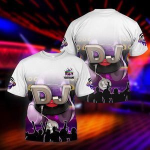 Dj Personalized Name 3D All Over Print Shirt - Job