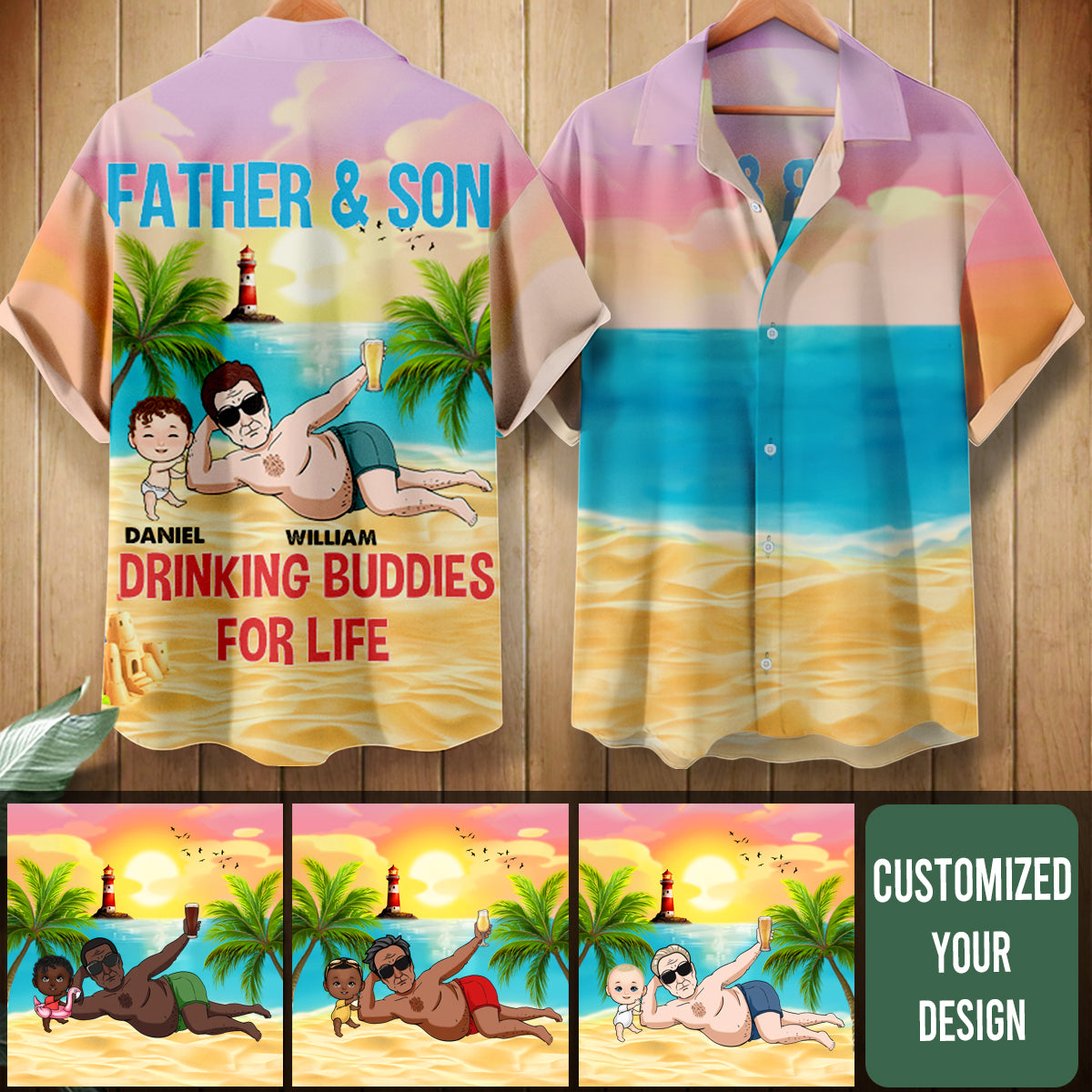 Drinking Buddies For Life - Personalized AOP Haiwaiian Shirt - Funny Gift For Father, Daddy, Dad, Father's Day Bannnerfb.jpg?v=1683867405