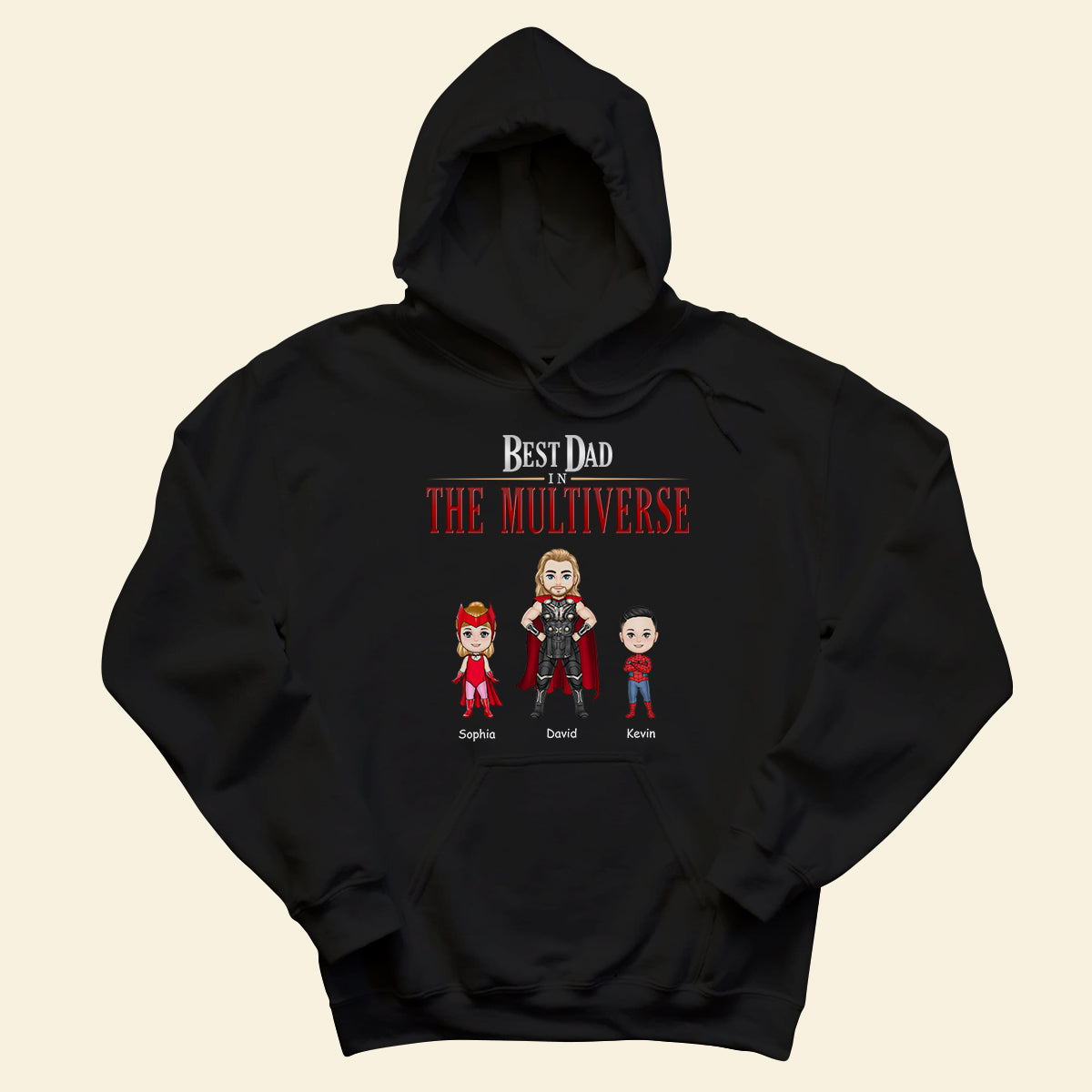 Best Dad In The Multiverse - Personalized Apparel - Funny, Loving Gift For Dad, Father, Daddy, Father's Day BestDadInTheMultiverse-2.jpg?v=1683082751