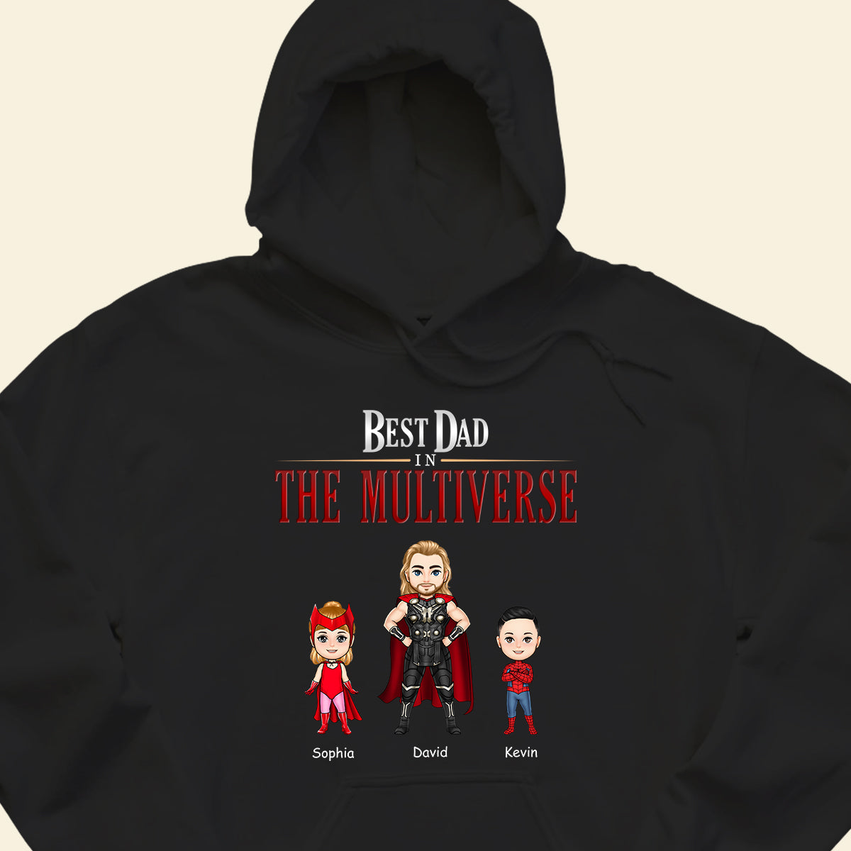 Best Dad In The Multiverse - Personalized Apparel - Funny, Loving Gift For Dad, Father, Daddy, Father's Day BestDadInTheMultiverse-5.jpg?v=1683082751