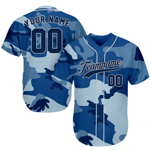 Custom Mens Baseball Jerseys - Baseball Fan Birthday Gifts - Veteran Salute To Service Camouflage - Father's Day Gift Ideas Baseball BJC3